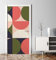 MyMaxxi - Tür bekleben mit Türtapete Türposter Türfolie Selbstklebend 90x200 Retro große Kreise - Tür verschönern Türaufkleber Türklebefolie farbenfroh bunt rot grün
