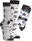 krautwear Herren Damen 2 Paar Lustige Bunte Gemusterte Fun Sneaker Socken Witzige Strümpfe Baumwolle (42-47, Piano)