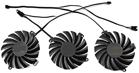 MAHIE Ventola GPU 3Fan/1SET CF-12915S RTX 3080 3070 ICHILL X4, Compatibile con INNO3D RTX 3080, RTX 3080 Ti, RTX 3090 iCHILL X4 Ventola di Raffreddamento della Scheda Video Cheerfully