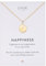 LUUK LIFESTYLE Collier avec pendentif Yin Yang, longueur de chaîne réglable, 50cm, porte-bonheur chinois et talisman asiatique, acier inoxydable durable, or