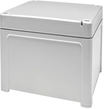 Fibox TPCM 131308 Universal-Gehäuse 130 x 130 x 75 Polycarbonat Lichtgrau (RAL 7035) 1St.