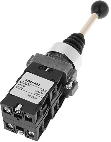 Joystick Switch Controller, Joystick Switch 4 Posizioni 1 Milione di Volte Nero Joystick Monolever Switch 4 Posizioni for Industry/565