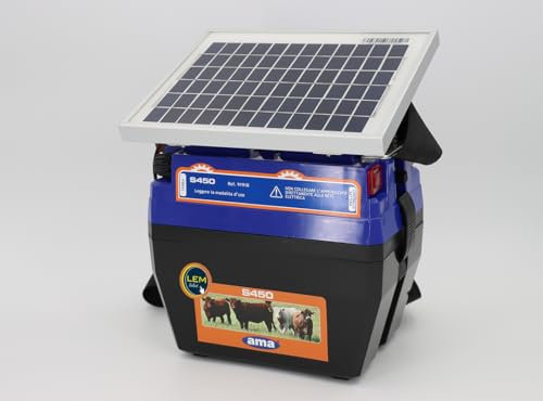Électrificateur avec panneau solaire pour clôture électrique 5W 12V