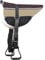 Brama West Westernpad Navajo - Reitpad Western mit Haltegriff - gepolstert - Braun, Gr. Full