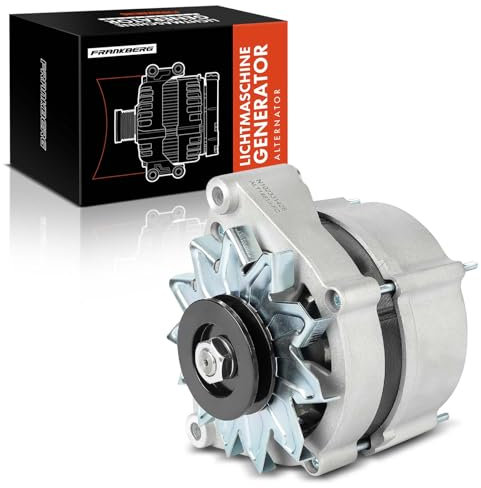 Frankberg Lichtmaschine Generator mit Riemenscheibe Kompatibel mit 3er E30 1.8L-2.5L 1982-1991 5er E28 1.8L-3.4L 1981-1987 6er E24 3.2L 3.4L 1980-1988 Replace# 0120469778