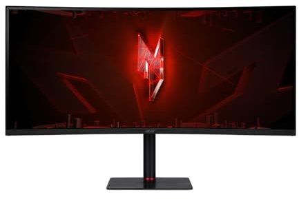Acer Nitro XV5 XV345CUR V3 computer monitor 86.4 cm (34) 3440 x 1440 pixels UltraWide Quad HD LED Black