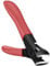 Thick Nail Clippers Wide Jaw Heavy Duty, Sharp Curved Toe Nail Clippers for Men and Women, Red