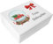 Creative Deco Weiße Personalisierte Holzkiste - Schneekugel | Wunschtext Weihnachten Geschenke | Dein Eigener Wünsche Text Individuelle Geschenk | Weihnachtsdeko