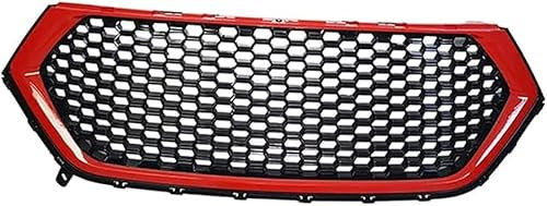 CchenliL Auto Frontstoßstange Grill für Ford Edge 2015 2016 2017 2018, Diamanten Stil Frontstoßstange Grill Kühlergrill