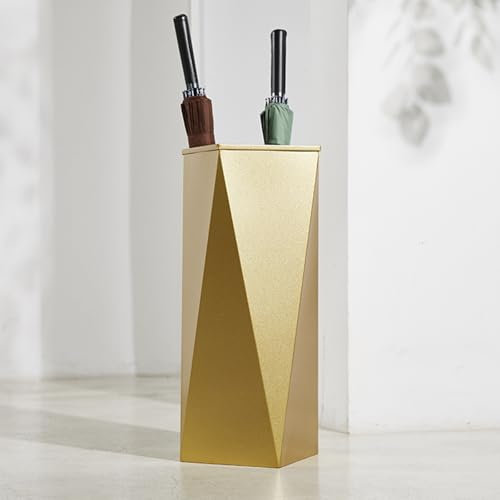 XFQZJG Portaombrelli in Metallo per Interni, portaombrelli per Ingresso, Secchio per Ombrello dal Design Moderno, portaombrelli Alto, per Uso Interno ed Esterno