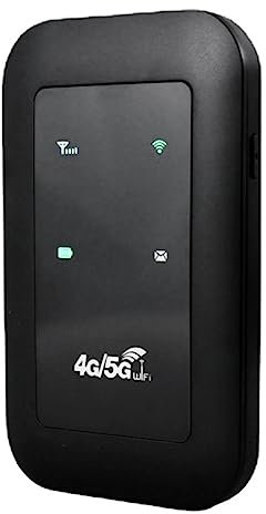 Eighosee Enrutador MiFi 4G WiFi InaláMbrico MóDem WiFi de 150Mbps Punto de Acceso InaláMbrico WiFi MóVil para Coche con Ranura para Tarjeta SIM MiFi