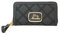 Moschino Geldbörse PU GRS LACE SCHWARZ, Schwarz , T.U., Klassisch
