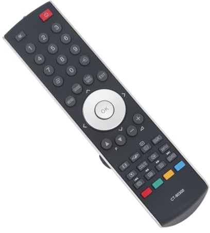 CT-90300 Télécommande remplacée -VINABTY-fit pour Toshiba LCD LED TV télécommande CT-90300 32AV563D 75010737 37AV555D 42AV555DG 19AV505D 26AV505 26AV505D 32AV505 42AV554D 46XV625D