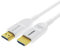Câble HDMI en fibre optique 8K de 2,8 m, long câble HDMI 2.1 actif 48 Gbit/s, ultra haute vitesse, 8K @ 60 Hz, 4K @ 120 Hz, HDR10 eARC 3D HDCP 2.3, compatible avec ordinateur portable, PC, moniteur,