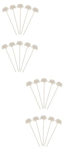 GETAJGHSD 20stücke Aromatherapie Rattan Stäbe Für Diffuser Duftstäbchen Für Raumduft Natürliche Dekoration Für Wohnzimmer Schlafzimmer Büro Und Spa Für Ätherische Öle Und Parfüm