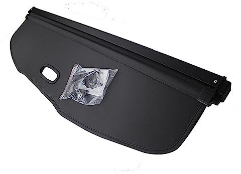 ZAPYVET Kofferraum-Abdeckung, for VW, for Golf 7 MK7 2013–2019, Sicherheitsschild, hinterer Gepäckvorhang, Trennwand, Privatsphäre, Autozubehör Kofferraumschirm fürs Auto(Black)