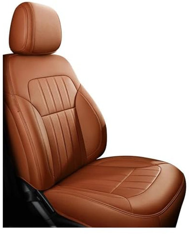 BGRVCKS Sitzbezüge-Set Autositzbezüge Für Jeep Für Compass Für Grand Cherokee Wk 2005-2010 Für Renegade Für Patriot Autozubehör(1 Stück-Orange)