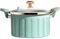 Micro Pressure Cooker, Large Capacity Enamel Small Pressure Cooker with Visible Lid, Handle & Safety Valve, Quick Decompression Non-Stick Stew Pot for All Kinds of Stovetop