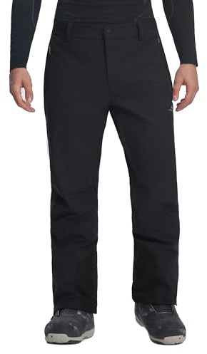 Pioneer Camp Skihose Herren 15000+MM H2O wasserdichte Schneehose Snowboardhose Winddichte Warme Gefütterte Softshellhose Winter Thermohose Ski Pants für Männer mit Schneefang