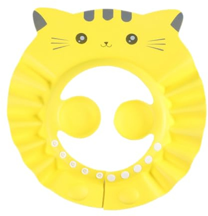Ruyeiig Verstellbare Baby-Duschhaube, Shampoo-Bade-Duschhaube | Weicher, verstellbarer Kinder-Badehut | Wasserdichte, weiche Bademütze, Baby-Duschhaube für Mädchen,