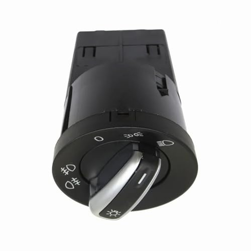 Autoschalter Kompatibel Mit VW Für Polo 9N 9N3 1999 2000 2001 Autoteile Auto Chrom Scheinwerfer-Steuerschalter Integrierte Schalter OEM: 3BD94153A