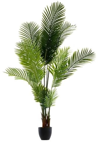 Atmosphera Créateur d'intérieur - Plante Artificielle Palmier 180cm Vert