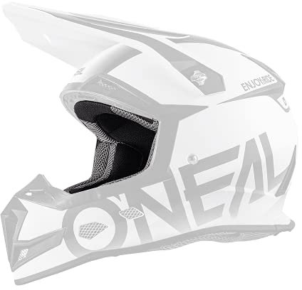 O'NEAL | Motocross-Helm-Ersatzteile | Enduro Motorrad | Helm Innenfutter und Wangenpolster 5SRS Helmet | Liner & Cheek Pads 5SRS Helmet | Schwarz | Größe XXL