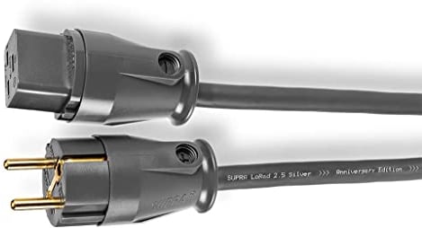 Supra Cables Netzkabel LoRad 2,5 EU 1,5m SPC versilbert