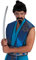 PARTY DISCOUNT Bart Samurai, schwarz