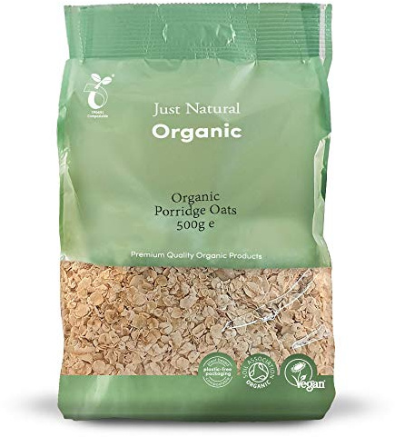 Just Natural Organic Porridge Oats 500g