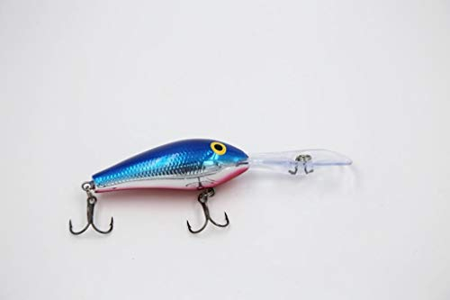 Rapala Deep Rattlin Fat Rap 7cm / 20g Wobbler Hechtwobbler Zanderwobbler Barsch (CHB, 7cm)