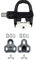 LOOK Kéo Classic 3 Pedale, Unisex Erwachsene Einheitsgröße weiß, 2er Packung & Pedalplatte Kéo Grip Grau, Paar, 3020141