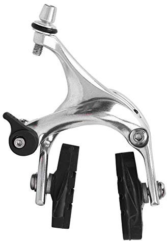 VGEBY Freno Bici, Bici Universale in Metallo C Pinza Freno Accessorio Bicicletta per Cambio Fisso Bici da Strada(Silver Rear Clip) Biciclette E Pezzi di Ricambio