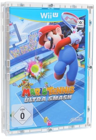 Zeigis Verschraubtes Case aus Acrylglas für ein Nintendo Wii U Spiel in OVP | Unser Case schützt Ihr wertvolles Sammlerstück zuverlässig vor Staub, Kratzern und Verunreinigungen.