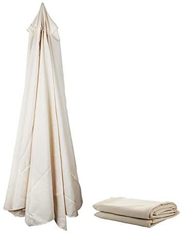 HanOBC Toldo de repuesto para sombrilla de patio de 10 pies, toldo para mesa de mercado, toldo para 8 varillas de 10 pies, parasol antirayos UV para exteriores (solo dosel)