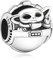 Baby Master Crib Charm Pendant für Armbänder Halsketten 925 Sterling Silber Anhänger Perlen Schmuck Geschenk für Frauen