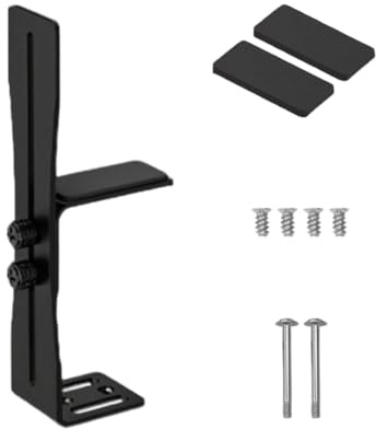 MLWSKERTY Aluminum L-Shaped GPU Bracket for Graphics Card Sagging Prevention & PC Case Cooling Accessories PC Case GPU Stand