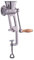 Jupiter Robot de cocina de mano universal, acero inoxidable, plateado, rallador manual, picadora de carne de acero inoxidable