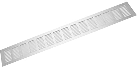 Couvercle D'aération 600Mm 600X80Mm Airflow Ventilation Plaques de Ventilation Volets en Alliage D'aluminium pour Armoires Rv Airflow Vent