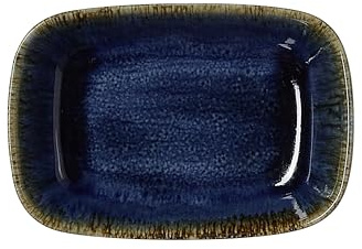WAS Germany Schale, 12 x 8 cm, Set á 6 Stück, dark ocean, Porzellan