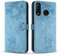 Vaitasy Custodia per Huawei P30 Lite, Anti Graffio Pelle PU Cover con Magnetico Folio Protettiva Custodia per P30 Lite - Gatto Blu