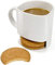 Littlefall 3D Creative Coffee Mug Biscuit Cookie Dessert Pocket Creative Ceramic Mug,Office Home,Coffee,Mmilk,Tea,Beverage,Water Cup (B)