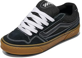 Vans Caldrone Herren Sneaker, Suede Mesh Black Gum, 44 EU