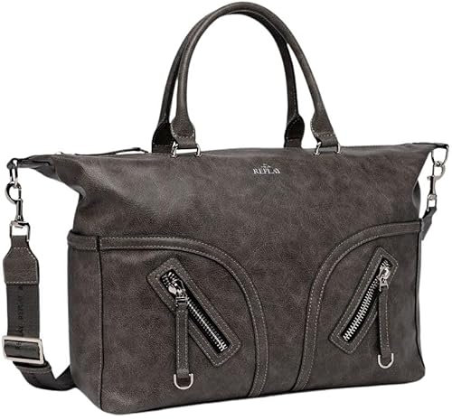Replay Damen Handtasche Mittelgroß, Schwarz (Washed Black 0097), Onesize