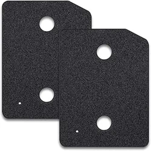 2 filtri per asciugatrice Miele T19164761 filtro schiumogeno sponghe sottili spessi 207 x 157 x 30 mm pezzo di ricambio compatibile pompa di calore peluria condannazione
