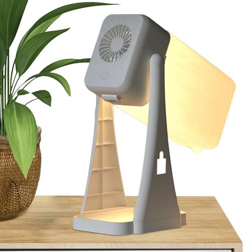 Portable Air Purifier | 11.22x6.3x4.72 inches Air Ionizer with Night Light | 3-Speed Fan, Pet Deodorizing Machine for Bedroom, Bathroom, Living Room, Kitchen, Pet Room