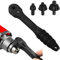 Jlobnyiun Clé À Choc 2 En 1 Pour Mandrin De Perceuse - Clé À Douille Pour Mandrin De Perceuse | Clé À Double Tête À Changement Rapide Pour Plomberie Et Réparation Automobile