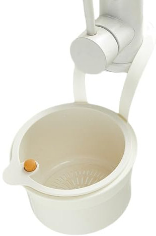 Bolsa De Desagüe Del Fregadero De La Cocina - Bolsa De Colador Del Fregadero Colgante - Cesta De Almacenamiento De - Cesta De Almacenamiento De Grifo De Un Toque Para Desperdicio De Alimentos,