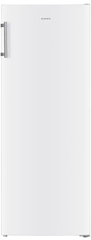 Severin Gefrierschrank mit 4 Sterne Gefrierfach, Tiefkühlschrank mit No-Frost-Technologie, Schnellgefrierfunktion, Türöffnungsalarm, 161 L Nutzinhalt, nur 39 dB, weiß, GS 8868 (EEK C)