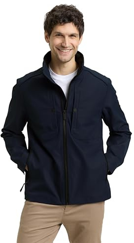 TOM TAILOR Herren Casual Jacke mit Stehkragen